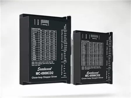 Two phase open loop stepper motor